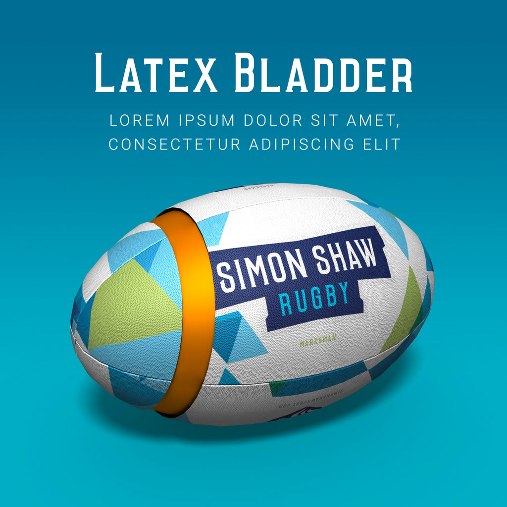 Marksman Rugby Ball Size 4 Simon Shaw Rugby